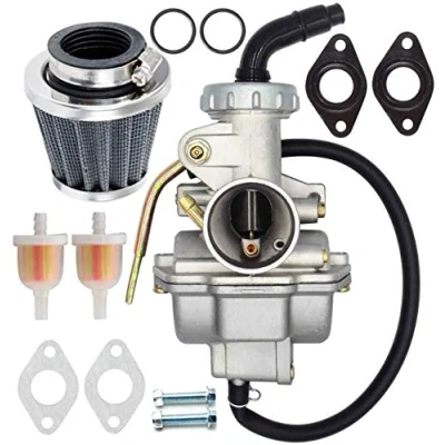 Image of PZ20 Carburetor for Kazuma Baja 50cc 70cc 90cc 110cc 125cc TaoTao 110B NST SunL Chinese Quad 4 stroke ATV wheeler Go kart Dirt Bike Honda CRF50F XL75 CRF80F XR50R│PZ20 Carb with Air Fuel Filter