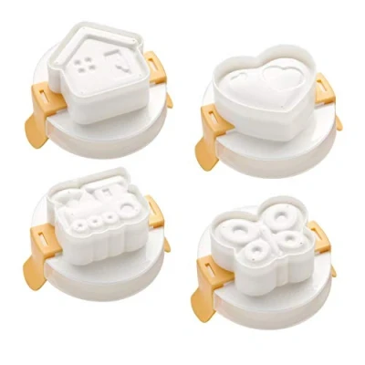 Image of Tescoma Egg Shaping Moulds, 4 Pcs Presto, Assorted, 30 x 18 5.4 cm