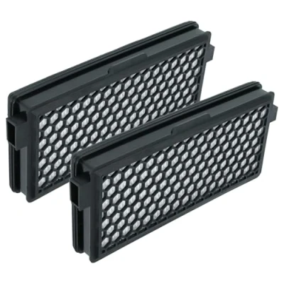 Image of vhbw 2x Filter compatible with Miele S4212 Plus, S4211, S4261, S4222, S4221, S4280, S4262, S4210, S4212, S4260 Vacuum Cleaner HEPA