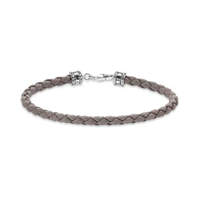 Image of THOMAS SABO bracelet gray 925 sterling silver A2011 682 5 L17