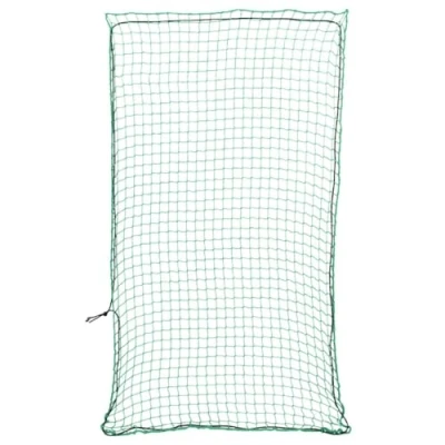 Image of vidaXL Trailer Net with Elastic Rope Green 4.5x2.5 m PP