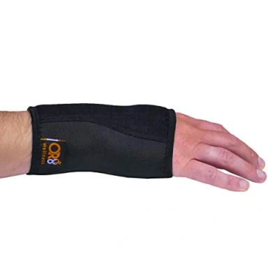 Image of Universal Wrist Brace Support Fits Right or Left Hand. Ideal for Arthritis, Carpal Tunnel, Sprains, Strains, Sports injuries, Joint Pain &amp; Tendonitis. Adjustable, One Size All.