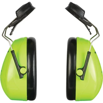Image of 3M PELTOR Optime II Earmuffs, 30 dB, Hi Viz, Helmet Mounted, H520P3E 467 GB 7000038210