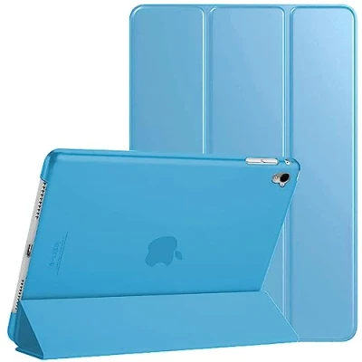 Image of For Apple iPad 9th / 8th 7th Generation Case Cover (2021/2020/2019) (10.2 Inch) Smart Magnetic Ultra Slim Stand Auto Wake/Sleep 9 8 7 (Aqua)