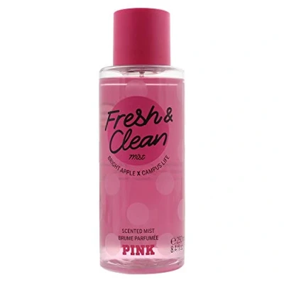 Image of Victoria&#039;s Secret, 250 ml (Pack of 1), Clear Secret Pink 250ml B/Mist Fresh &amp; Clean