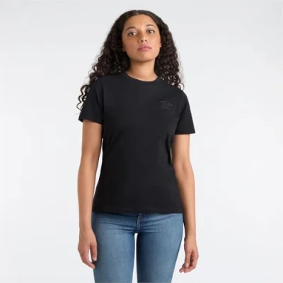 Image of Umbro Womens Core Clssic T Shirt Black/Black XS