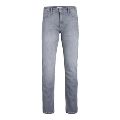 Image of Jack &amp; Jones Premium Clark Straight leg jeans, Men&#039;s, Size: 36x32, Grey denim