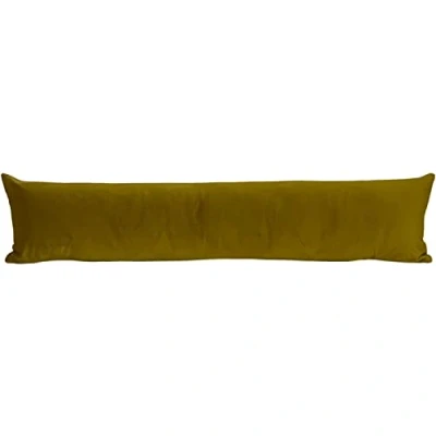 Image of Evans Lichfield Opulence Draught Excluder, Saffron, 92 x 23 cm