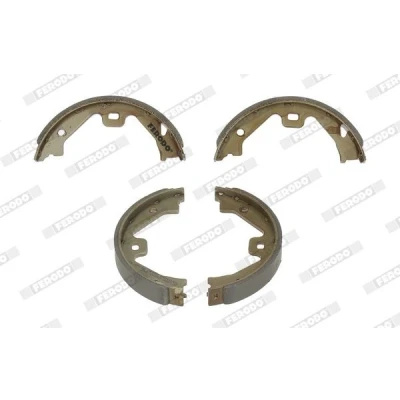 Image of GBS90838, GBS90838AF, SFS100190SLP Handbrake Shoes FERODO PREMIER FSB633 MG: ZT Saloon