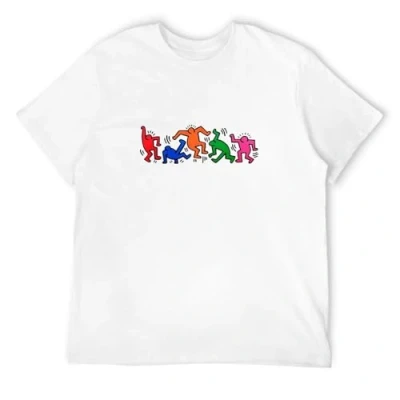 Image of Men&#039;s Funny Kei%Th Har%Ing T Shirt Men White S