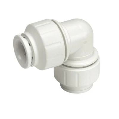 Image of JG Speedfit Elbow Push Fit 22mm White PEM0322W L