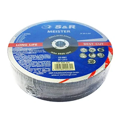 Image of S&amp;R Cutting Disk for Metal, Steel 230mm*2,0mmx22,23mm A30 S BF. Ste 25 Pcs