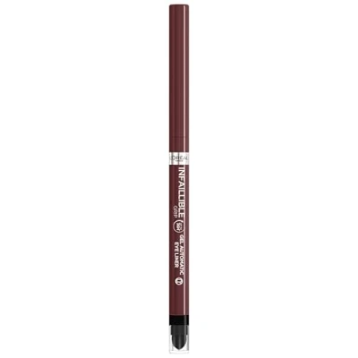 Image of L&#039;Oral Paris Infallible Grip Gel Automatic Bronze Blaze Eye Liner, Velvet Bordeaux 1ml