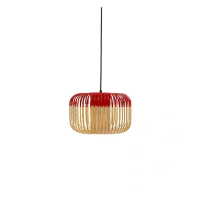 Image of Forestier Bamboo Light S pendant lamp 35 cm red