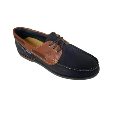 Image of Classic (Navy/Brown, UK Footwear Size System, Adult, Men, Numeric, Medium, 9)