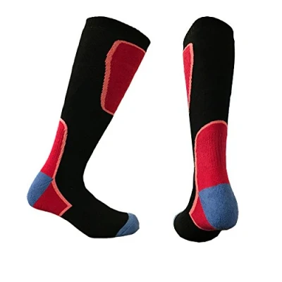 Image of i Smalls Girl&#039;s Pack of 1 Thermal Ski Snowboarding Socks (9 12) Black