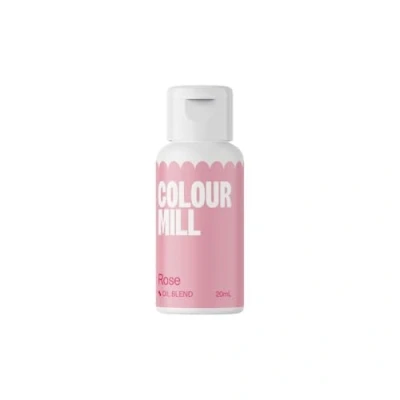 Image of Colour Mill Rose Next Generation Oil Based Food Colouring for Baking, Decorating, Icing and Cooking Dye DIY Slime Crafts 20 ml