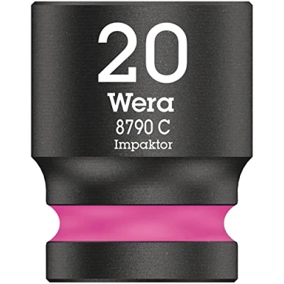 Image of Wera 8790 C Impaktor Socket 1/2in Drive 20mm