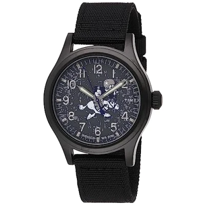 Image of Timex Tribute Men&#039;s NFL Scout 40mm Quartz Fabric Strap, Dallas Cowboys, Classic