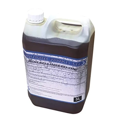 Image of Boiled Linseed Oil Traditional Wood Treatment, Seal/Oil Bare Woods (5 litres)