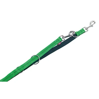 Image of Nobby Soft Grip Dog Leash, 200 cm/25 mm, Light Green/Brown
