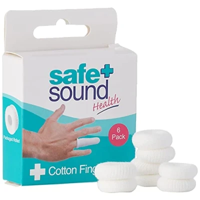 Image of Safe &amp; Sound Cotton Finger Cots