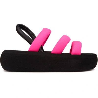 Image of Rocket Dog Smile Neoprene Womens Hot Pink Sandal Size 4 UK