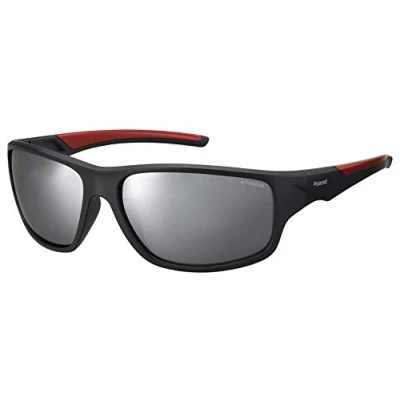 Image of Polaroid Men&#039;s PLD 7010/S EX Sunglasses, Blck RED GLD, 64