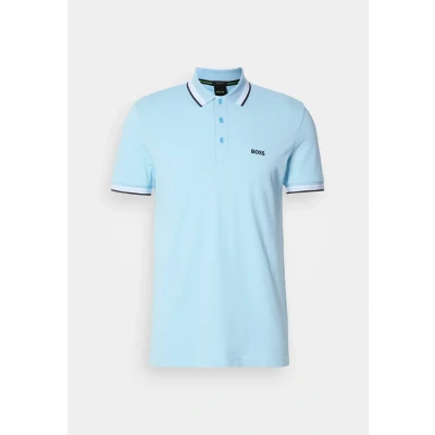 Image of BOSS Paddy Polo shirt, Men&#039;s, Size: XS, Light pastel blue