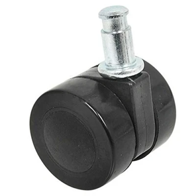 Image of SPARES2GO Front Twin Castor Runner Wheel compatible with Numatic Henry Hetty James Basil Vacuum Cleaner (40mm)