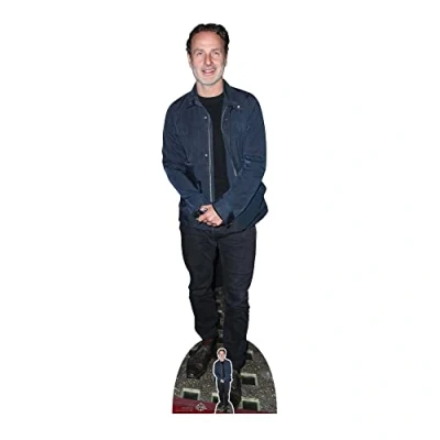 Image of Star Cutouts CS1057 Andrew Lincoln Lifesize Cardboard Cutout With Mini