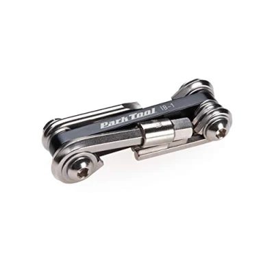 Image of Park Tool IB 1 I Beam Mini Fold Up Hex Wrench &amp; Screwdriver Set Tool,Black
