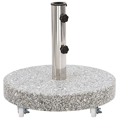 Image of Sonnenschirmständer Granit 30 kg Rund Grau