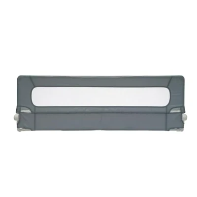 Image of Safetots Extra Wide Bed Rail, Grey 140cm x 50cm Tall, Toddler Guard For Safety, Secure Child Rail