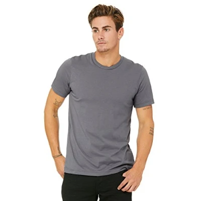 Image of Bella+Canvas Unisex Jersey Crew Neck T Shirt Storm L
