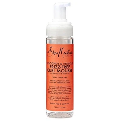 Image of Shea Moisture Coconut and Hibiscus Frizz Free Curl Mousse 220 ml by