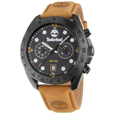 Image of Timberland Men Analogue Quartz Watch with Leather Strap TDWGF2230501