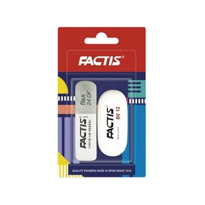 Image of Blister 1 x OV12 Oval Rubber + 24DF FACTIS® Dual Purpose
