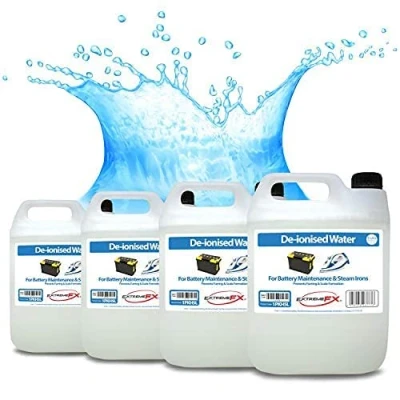 Image of Deionised water 20 Litres Top up De Mineralised water, ionised Suitable for battery topup, steam irons, Car Radiators, fountains, deironized ironing