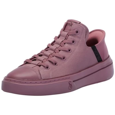 Image of Skechers Men&#039;s Dogg: Snoop One Boss Life Canvas Hands Free Slip ins Sneaker, Rose, 9