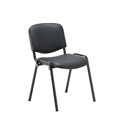 Image of Tc Club Polyurethane Chair Black Vinyl