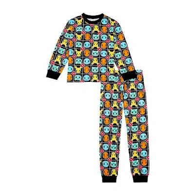 Image of Pokemon Boys Pyjamas, Pikachu Pjs Set, Ages 5 to 12 Years Old 6 Black