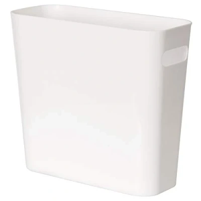 Image of Youngever 5.5L Slim Trash Can, Re usable Plastic Garbage Container Bin, Small Bin with Handles for Home Office, Living Room, Study Kitchen, Bathroom (1 Pack)