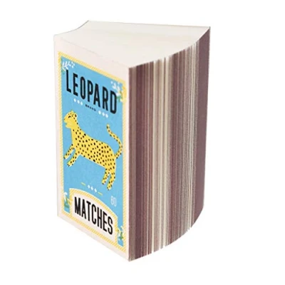 Image of Leopard Matchbox Mini Notepad