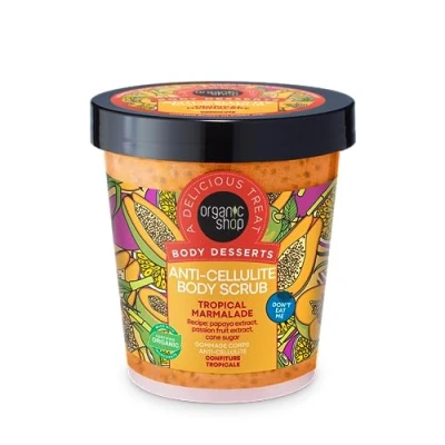 Image of Organic Shop Body Desserts Anti Cellulite Scrub Tropical Marmalade, 450 ml