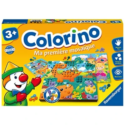 Image of Ravensburger Educational game Colorino My First Mosaic Color learning and manipulation Motricity creativity From 3 years 20891 french version