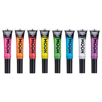 Image of Moon Glow Neon UV Mascara Choose from 8 colours Glows brightly under Lighting! (Set of 8)