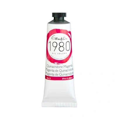 Image of Gamblin 1980 Oil Quin Magenta 37Ml