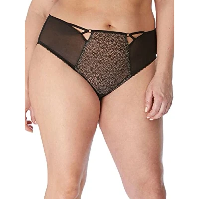 Image of Elomi Women&#039;s Sadie Cheeky Brief, Black, Medium