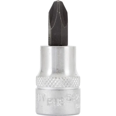 Image of Kennedy No.3 Phillips Screwdriver Socket Bit 3/8&quot; Square Drive